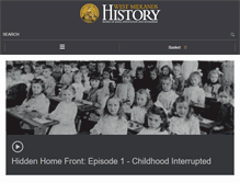 Tablet Screenshot of historywm.com